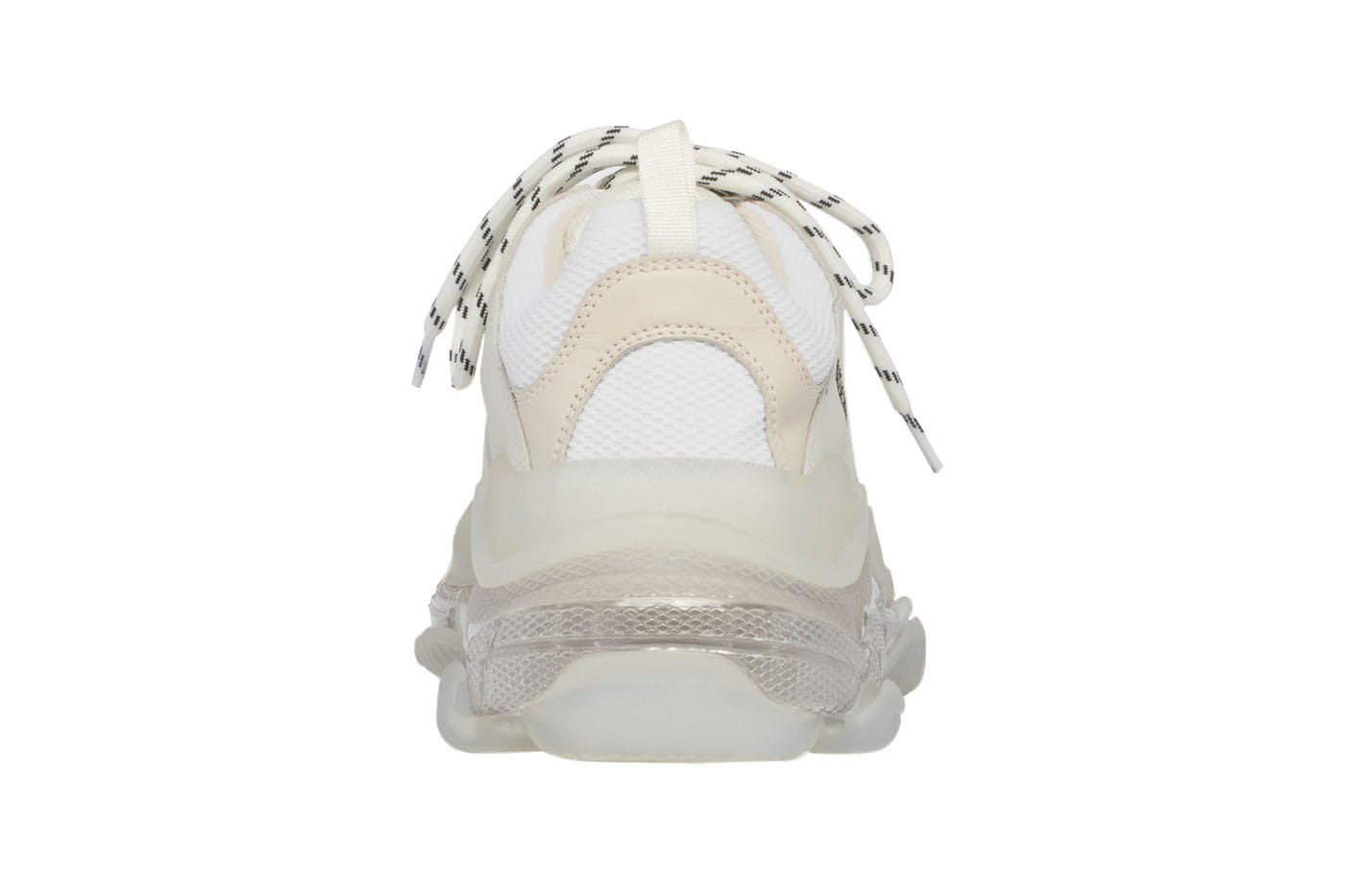 Balenciaga triple s sneaker rainbow air bubbles outsole white